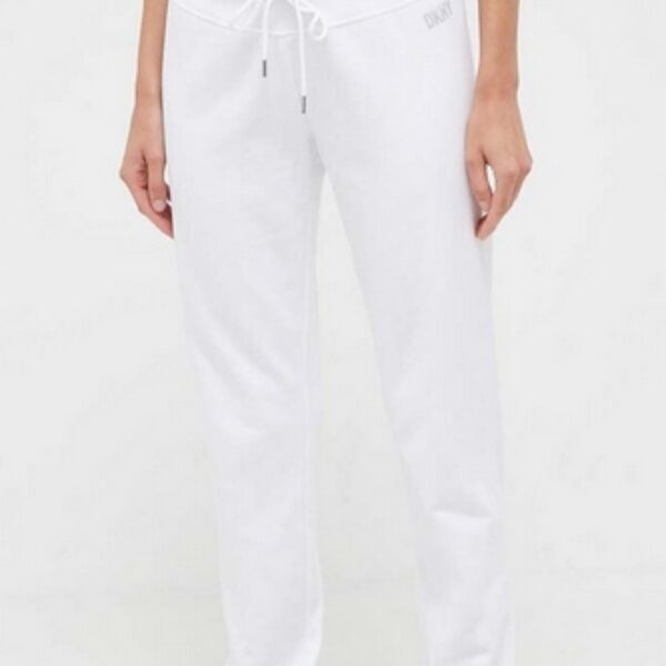 DKNY spodnie dresowe damskie białe rozmiar M (1514)