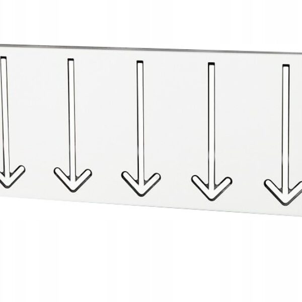 Wieszak wiszący metal Invicta interior biały (1618)