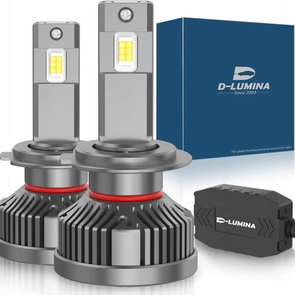 ŻARÓWKI SAMOCHODOWE H7 D-LUMINA HALOGEN 120 W 22000LM 6000K (B4188)