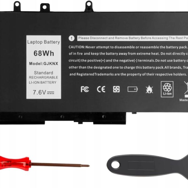 Bateria do Dell Latitude 7,6 V/68 Wh GJKNX ASUNCELL (2156)
