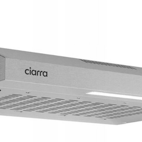 Okap podszafkowy Ciarra CBCS6903 60 cm 3 poziomy mocy Srebrny (2457)