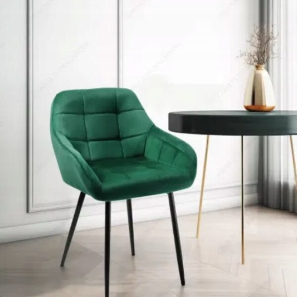 Krzesła do jadalniSignal PASSO II. VELVET, kolor ZIELONY 2SZT (2642)