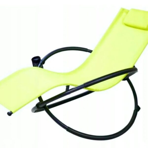 Leżak Metal Jaskrawo Zielony Costway (2565)