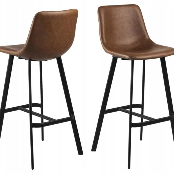 Hoker Actona odcienie brązu 103 cm tworzywo sztuczne (2664)