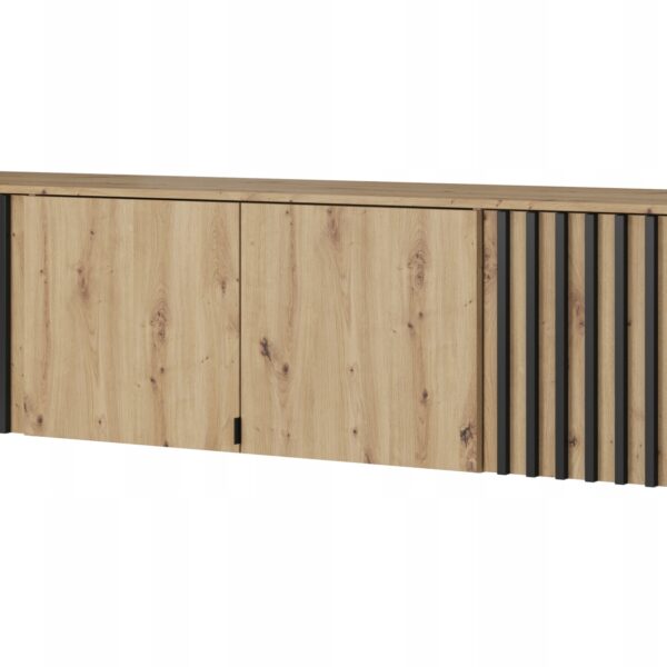 Nadstawka Do Szafy Nelly 4D 205 Dąb Artisan Lamela | 2 Paczki | (2702)