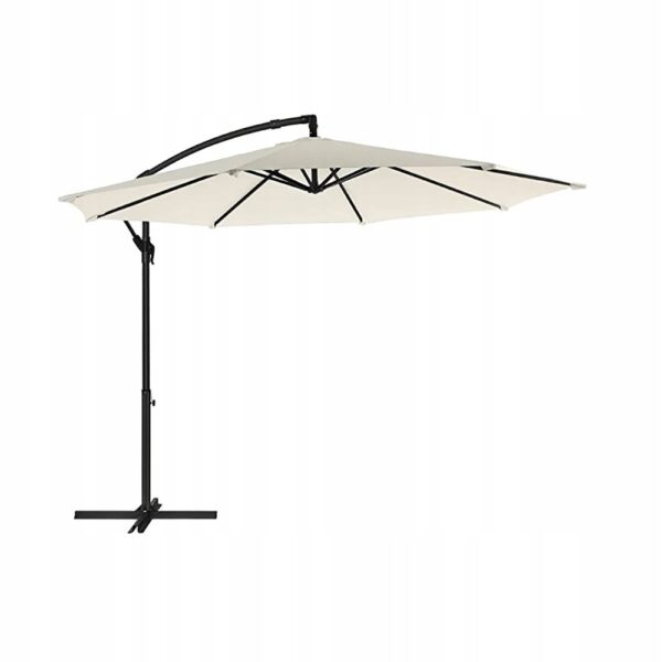 Parasol z wysięgnikiem Songmics beże i brązy 300 x 245 cm (2544)