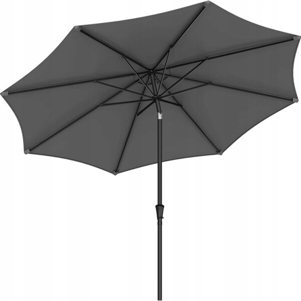 Parasol klasyczny Songmics szary 340 x 246 cm (2381)