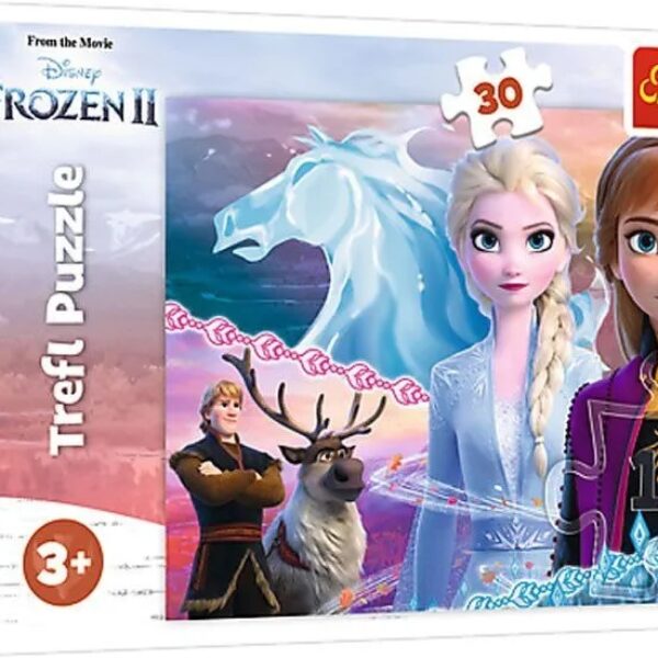 Puzzle Trefl 30 elementów Puzzle 30 Frozen 2 Odwaga sióstr (171)