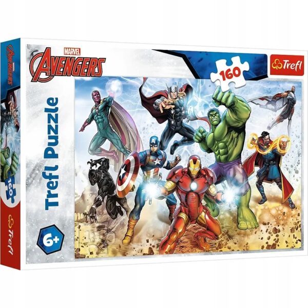 Puzzle Trefl 160 el PUZZLE MARVEL GOTOWI BY RATOWAĆ ŚWIAT (G126)