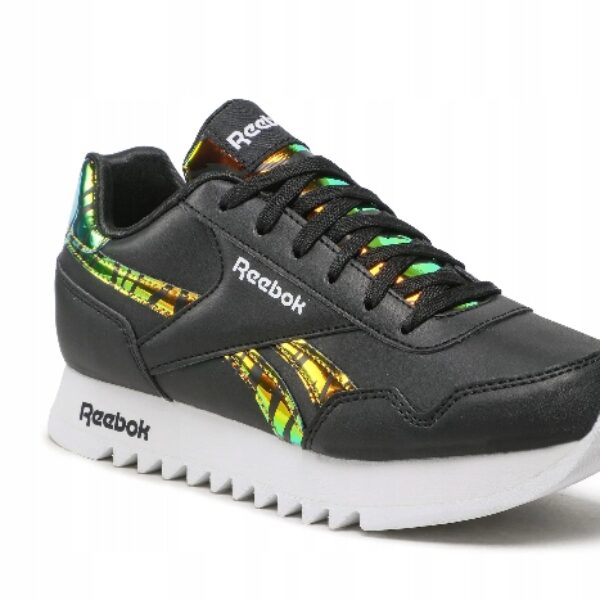 REEBOK ROYAL CLJOG BUTY SPORTOWE CZARNE SZNUROWANE 38EUR (B1312)