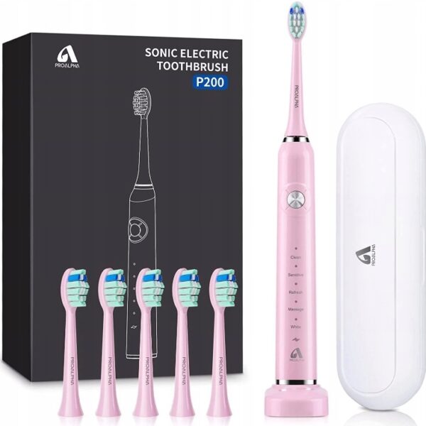 Proalpha Sonic P200 szczoteczka soniczna RÓŻOWA (97)