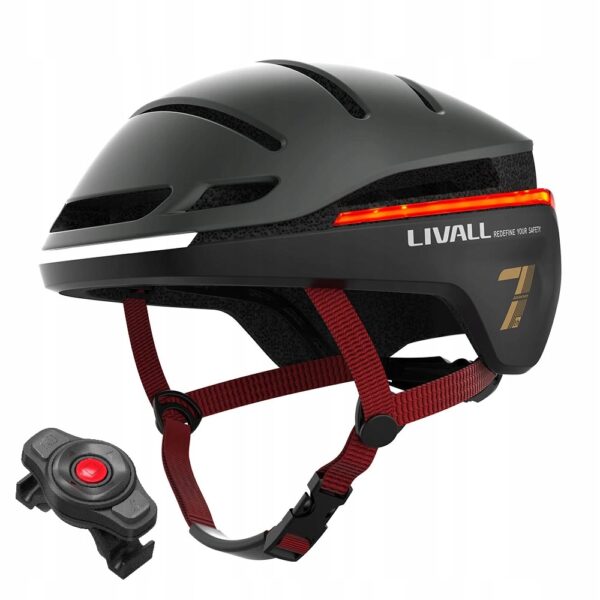 Kask rowerowy Livall EVO21-M-BLK r. 54-58 (B3868)