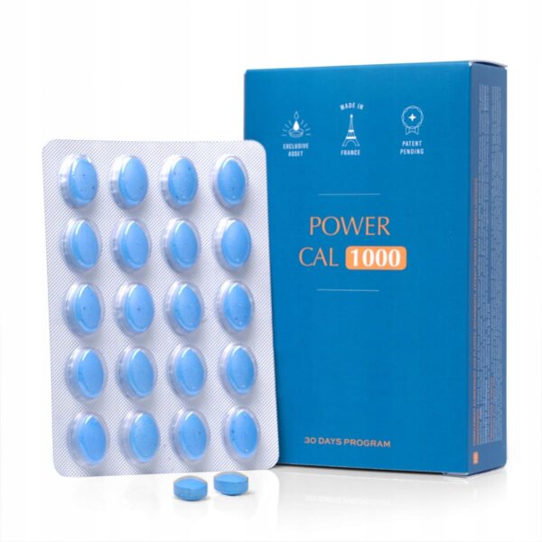 Spalacze lipotropowe tabletki Genius Power Cal 1000 100 g 60 szt. (G128)