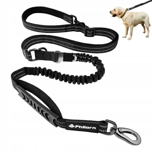 PHILORN Smycz Dla Dużych Psów Regulowana Odblaskowa 2-245m (B4488)