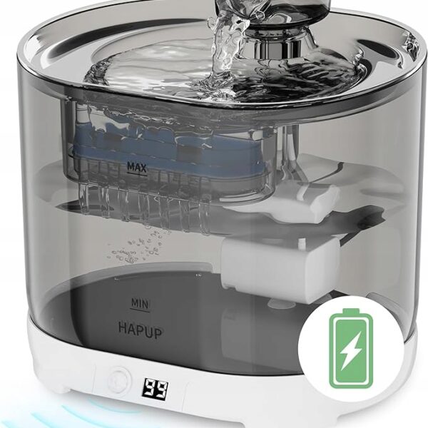 Poidło z fontanną Hapup plastik 2200 ml (B4008)