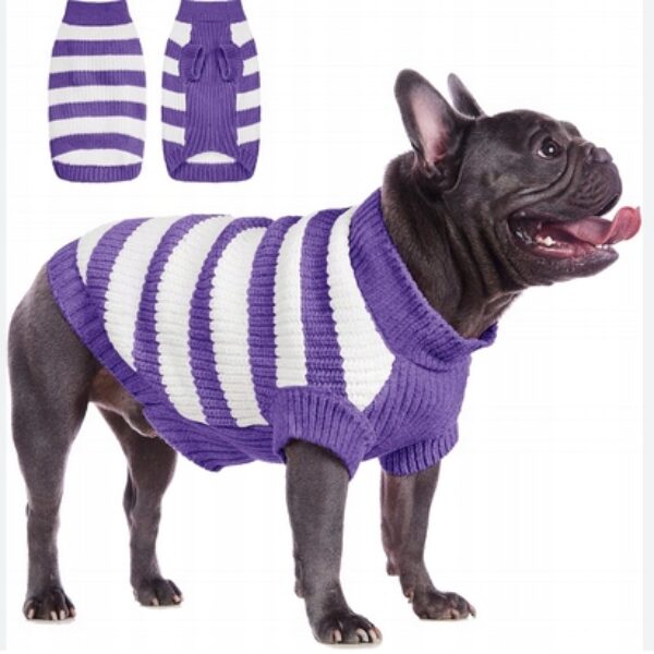 Sweterek ALAGIRLS fioletowy S (B1830)