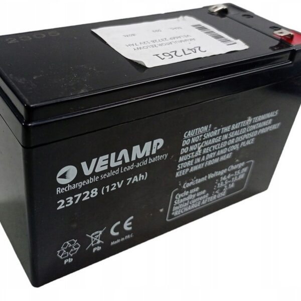 VELAMP AKUMULATOR MOTCYKLOWY 12V 7AH 23728 (489)