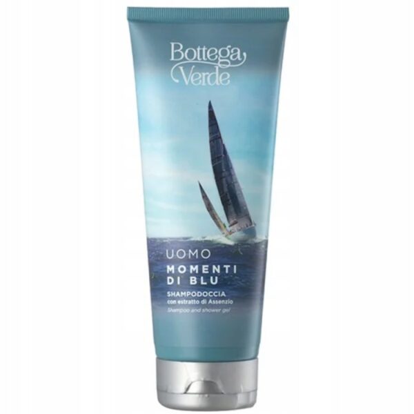 BOTTEGA VERDE UOMO Momenti Di Blu - Szampon i żel pod prysznic 200ml (601)