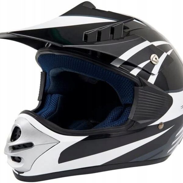 Kask motocrossowy EOLE, czarny, rozmiar L (792)